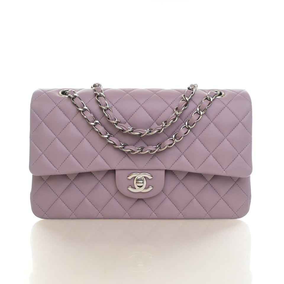 Chanel Medium Lambskin Classic Double Flap Bag