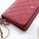 Chanel Lambskin Pearl Walle...
