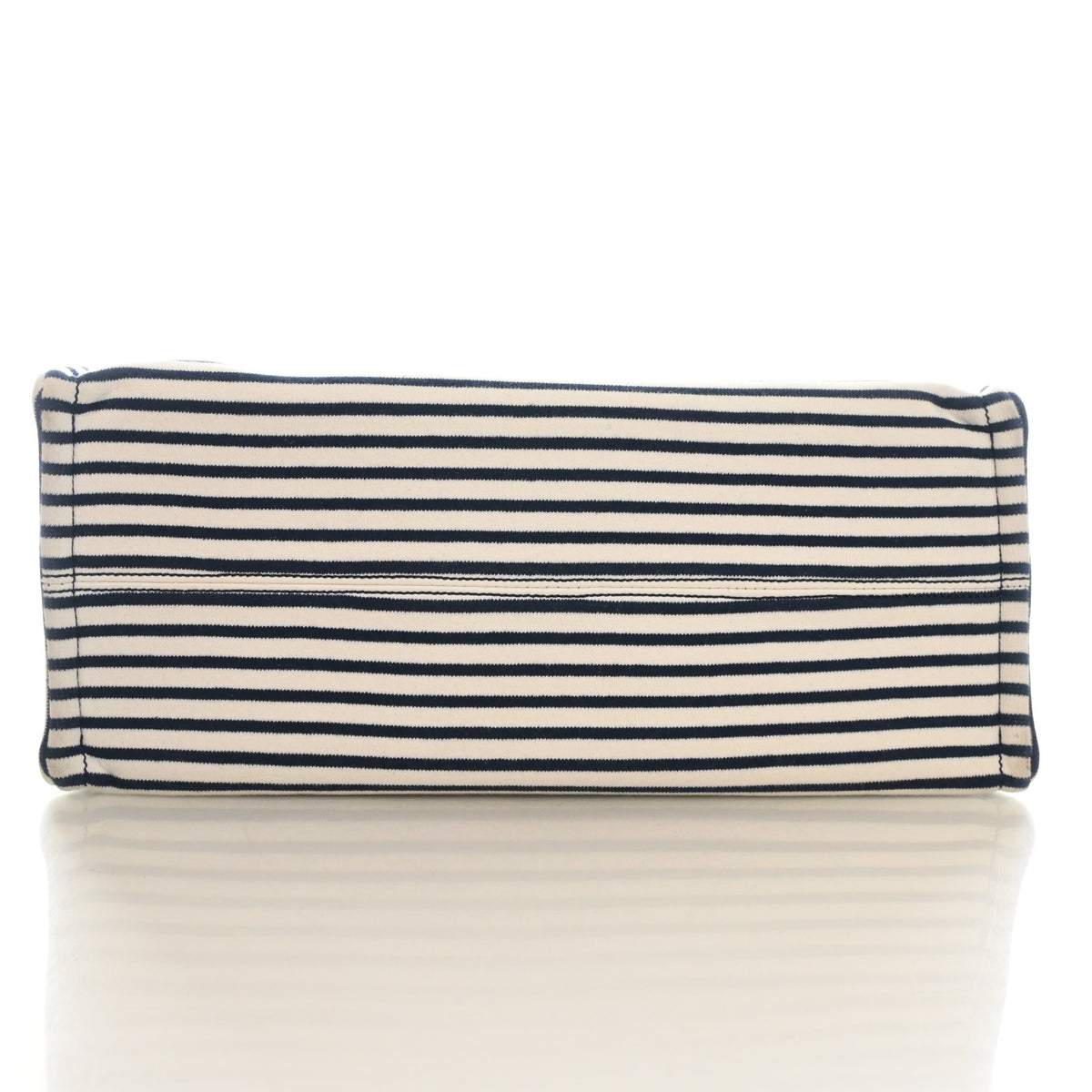 Pre-Owned Celine Triomphe Large Mixed Fibres Cabas Tote, base and feet view, photo 9 of 18