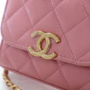 Chanel Mini Caviar Top Hand...