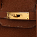 Hermes Gold Clemence Birkin 35