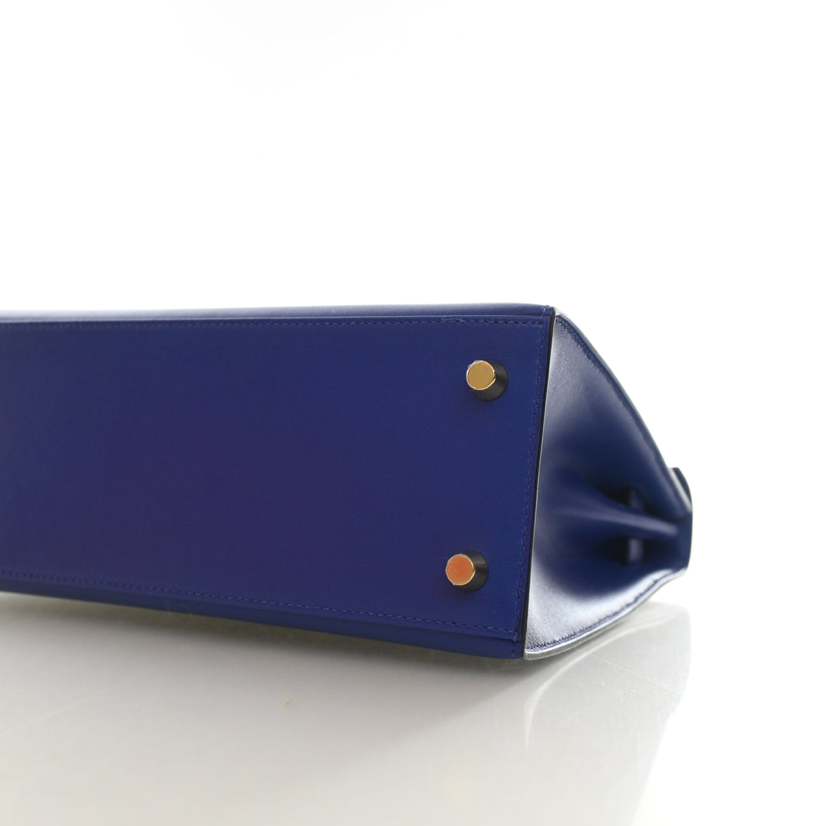 Hermes Bleu Electrique Veau Tadelakt Kelly 25, photo 8 of 18