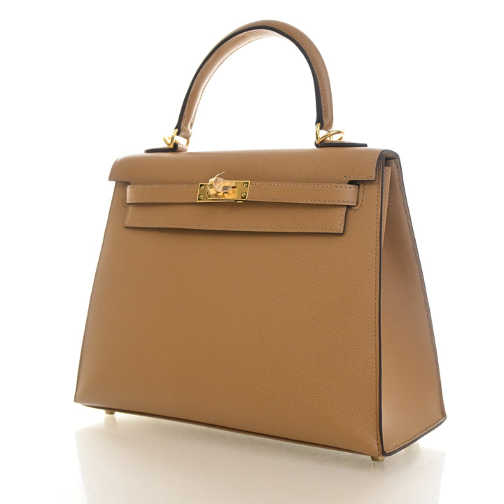 Hermes Biscuit Veau Madame Verso Kelly 25