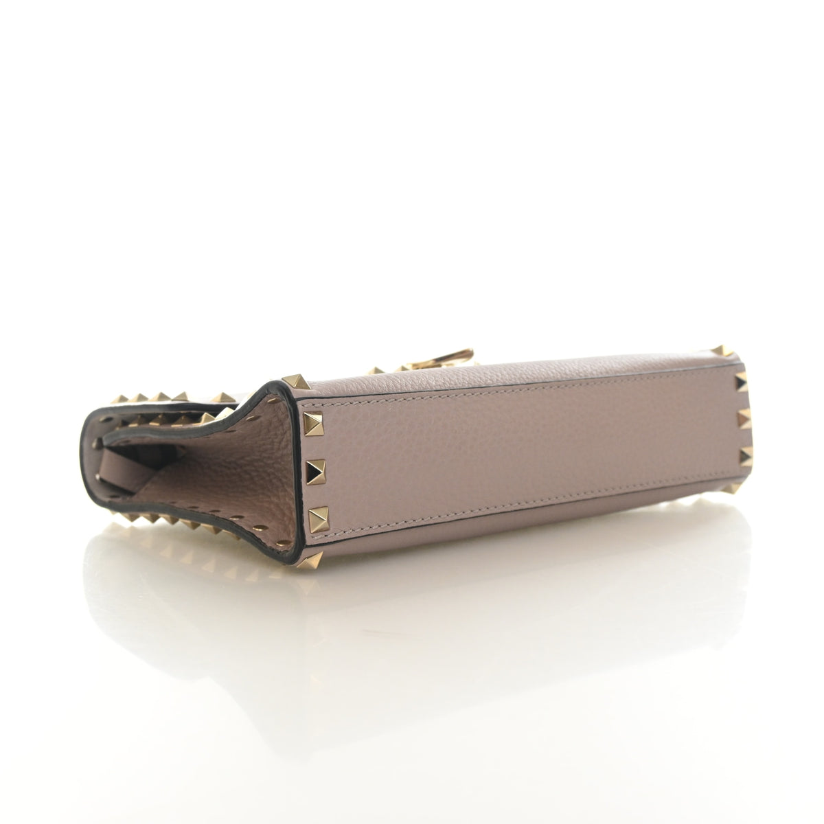 Valentino Small Calfskin Rockstud Flap Bag, photo 5 of 13