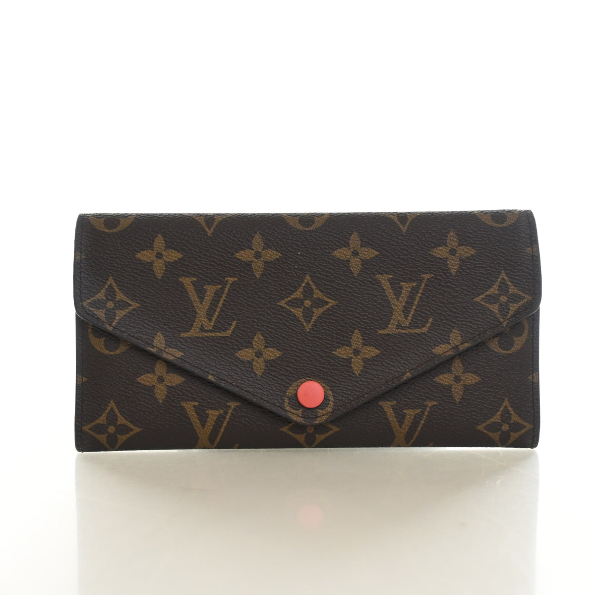 Pre-Owned Louis Vuitton Wallet Monogram Josephine, front view