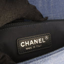 Chanel Large Denim Chevron ...