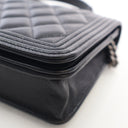 Chanel Caviar Boy Wallet on...