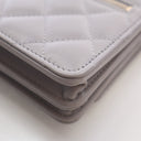 Chanel Mini Lambskin Gem Wa...