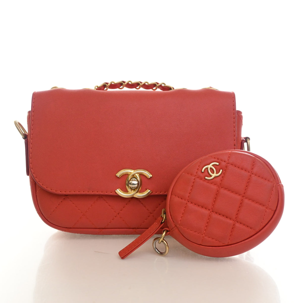 Chanel Calfskin Multi Pouching Flap Bag, photo 18 of 18