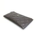 Chanel Grey Camellia Quilte...