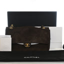 Chanel Suede Maxi Flap Bag