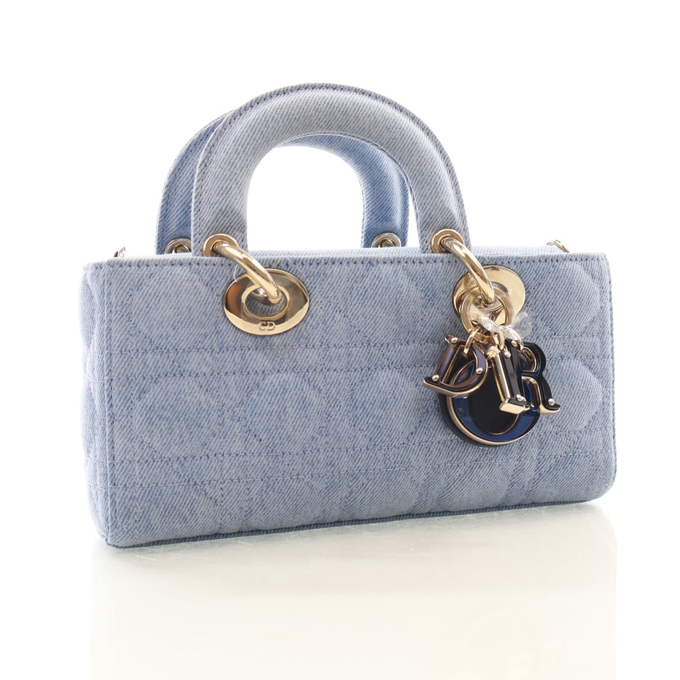 Christian Dior Small Denim Lady D-Joy
