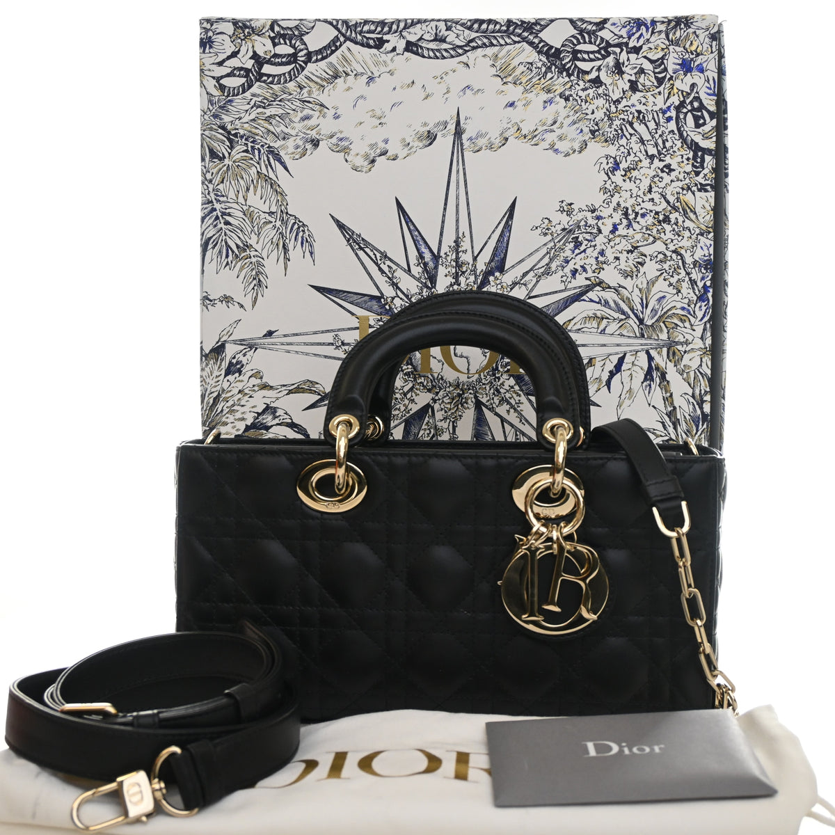 Christian Dior Medium Lambskin Lady D-Joy, photo 14 of 14