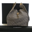 Chanel Medium Suede 25 Hobo