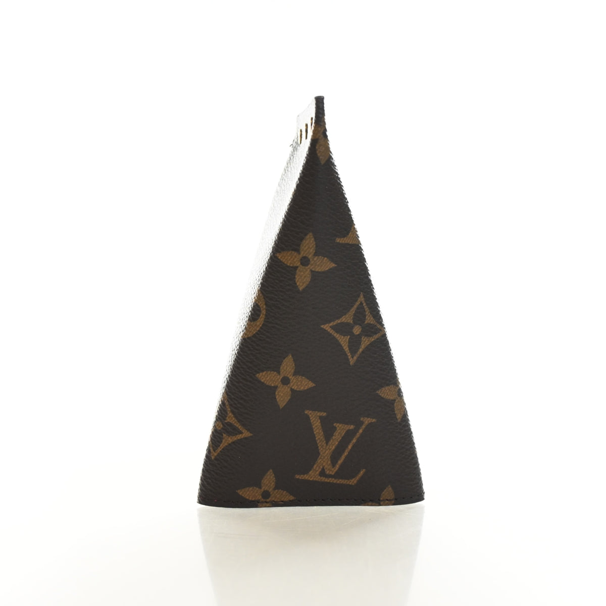 Pre-Owned Louis Vuitton Monogram Berlingo Key Pouch, side profile, photo 9 of 12