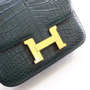 Hermes Vert Cypress Alligat...