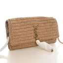 Saint Laurent Raffia Kate T...