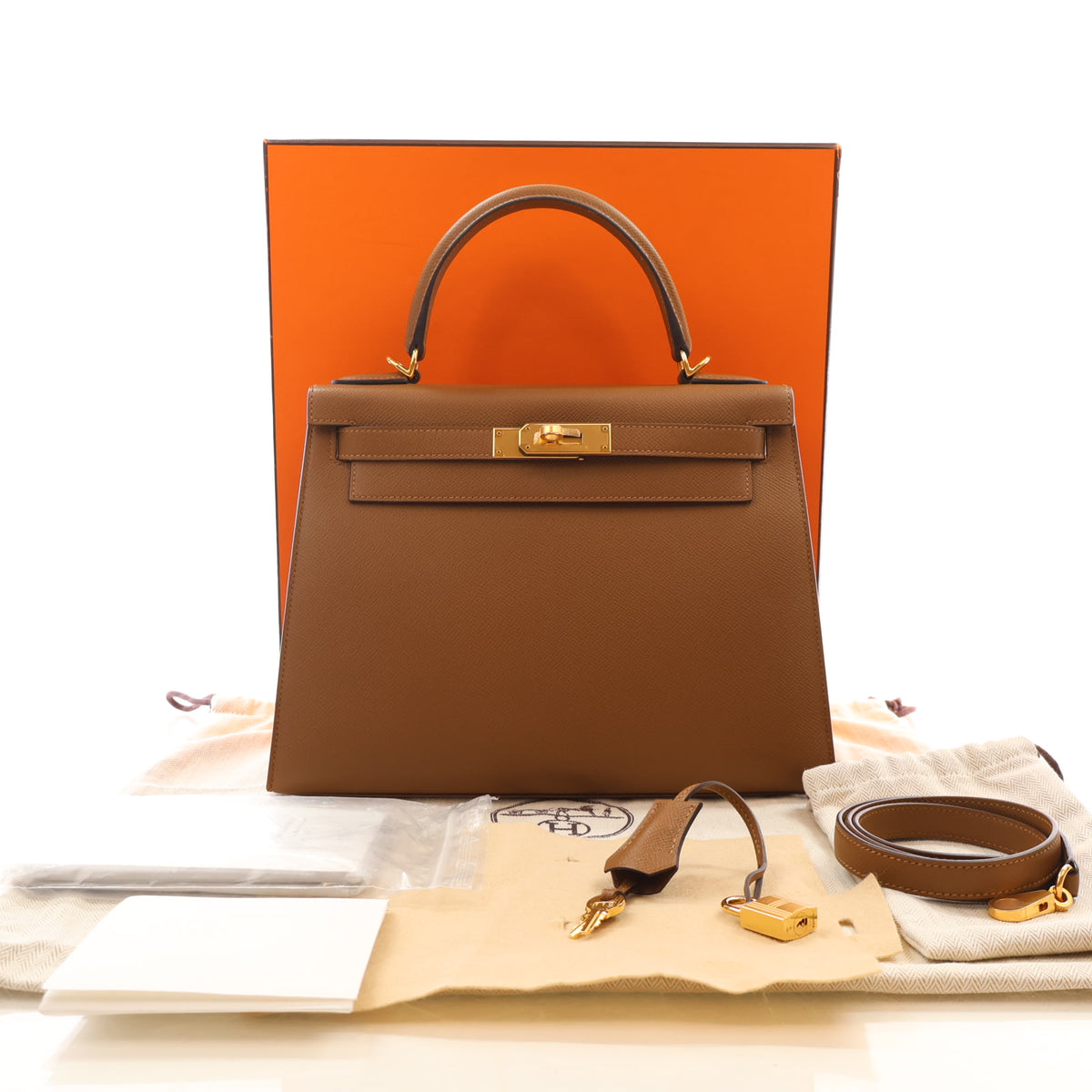 Hermes Alezan Epsom Sellier Kelly 28, photo 16 of 16