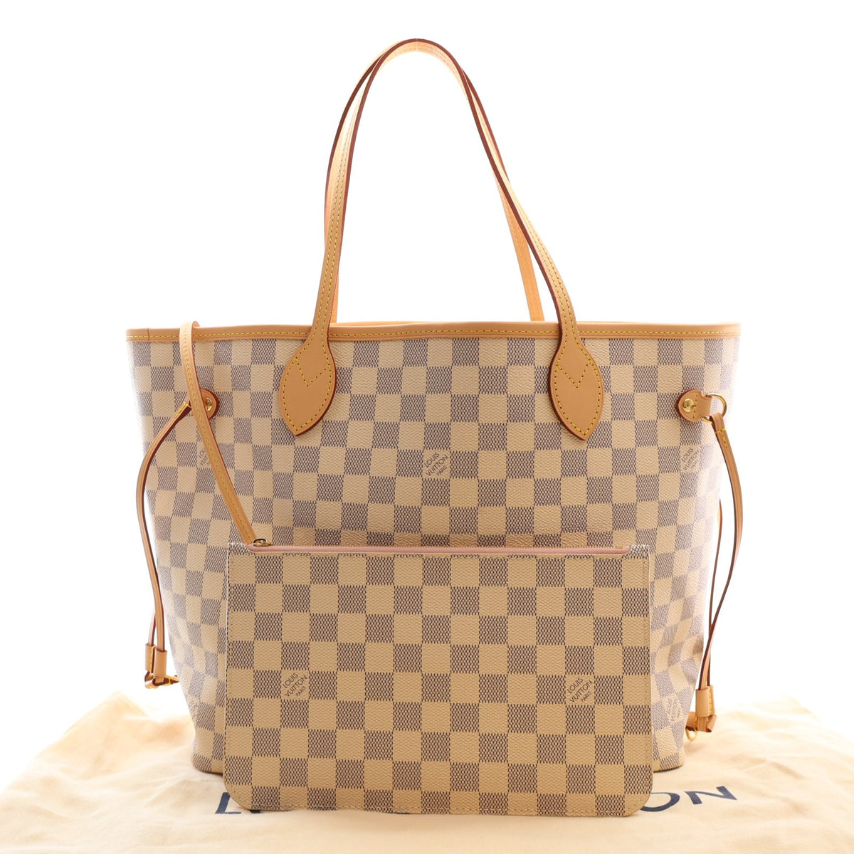 Louis Vuitton Damier Azur Neverfull MM, photo 16 of 16