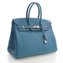 Hermes Blue Jean Togo Birki...