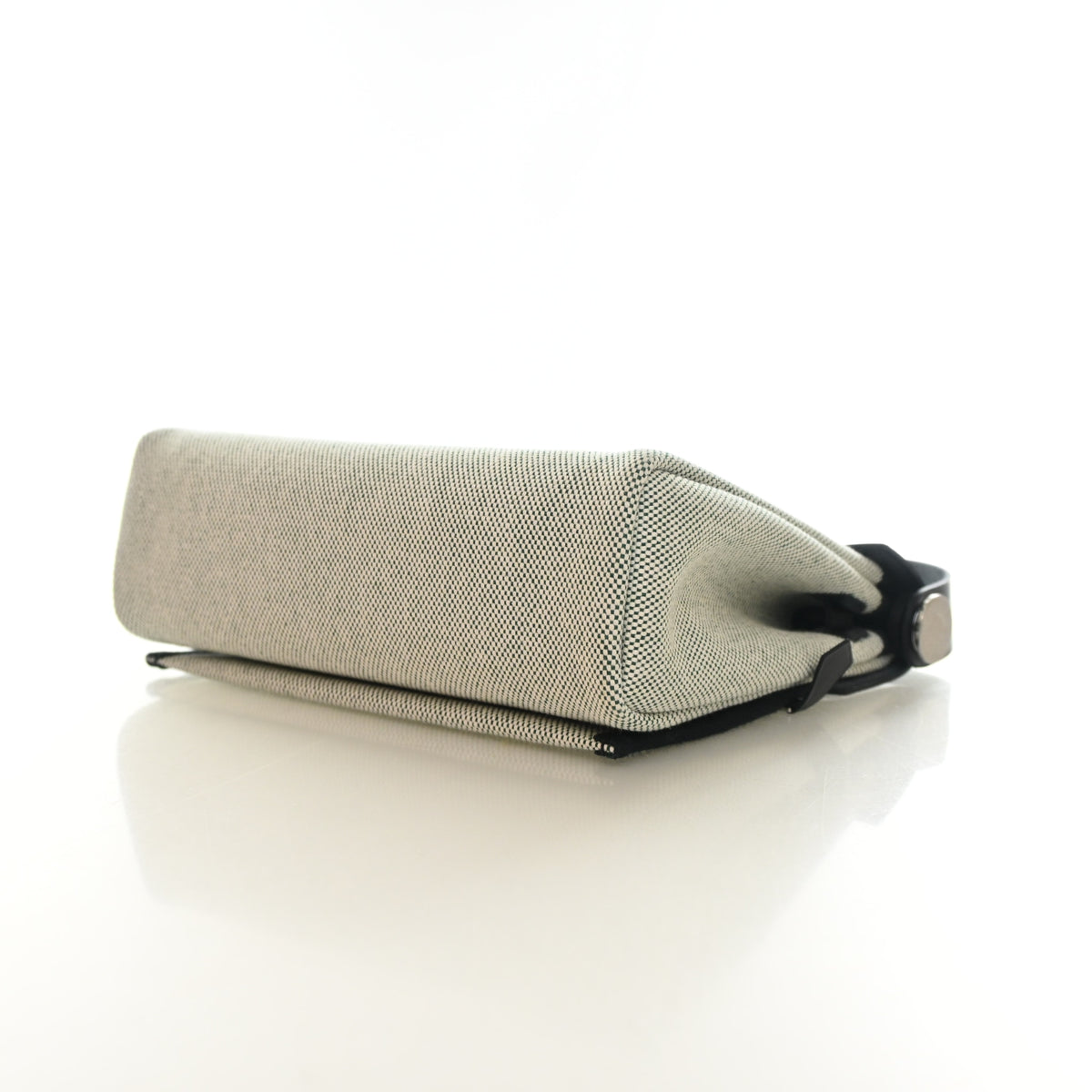 Hermès Noir Toile Mini Herbag Zip 20, photo 7 of 13