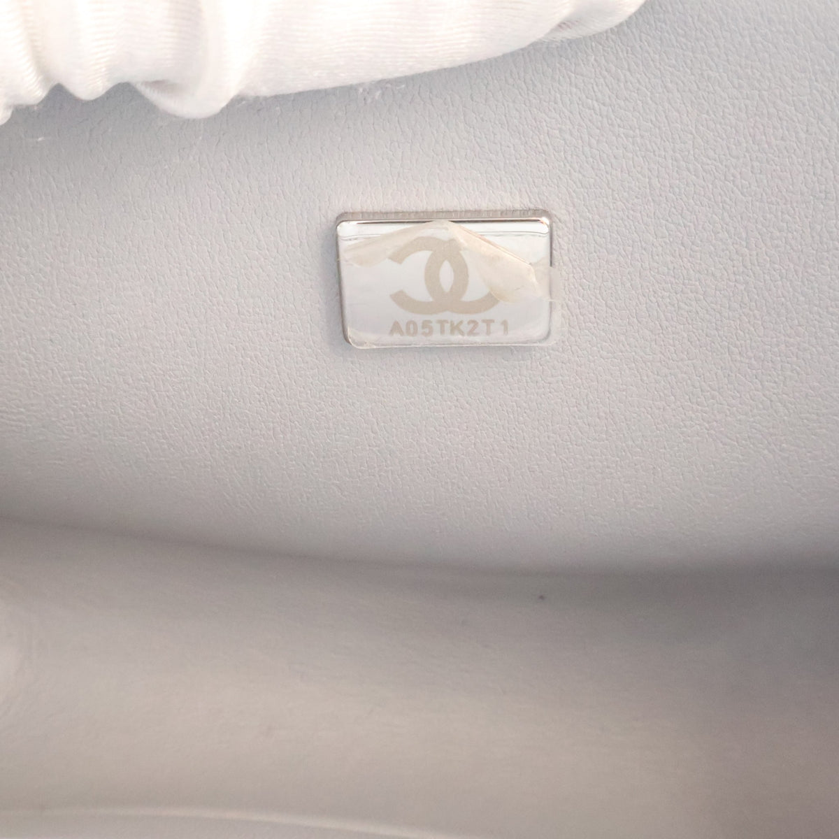 Pre-Owned Chanel Boy Bag Small Caviar Leather, silver embossed logo detail