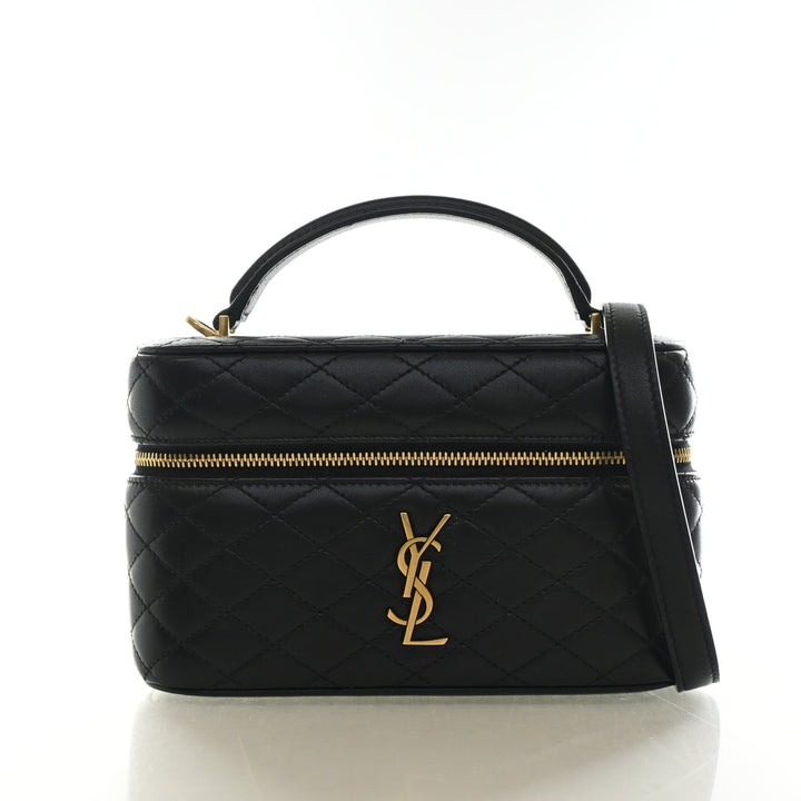Saint Laurent Medium Lambskin Gaby Vanity