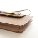 Prada Saffiano Fiocco Wristlet