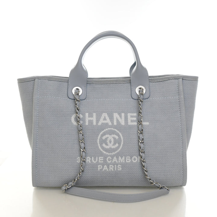 Chanel Small Mixed Fibers Deauville Tote