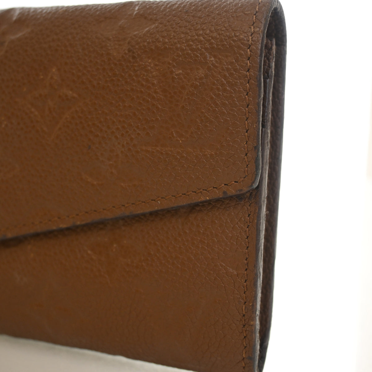 Pre-Owned Louis Vuitton Wallet Monogram Empreinte Curieuse, side profile, photo 17 of 19
