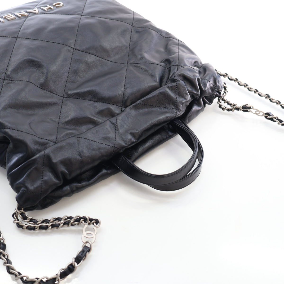 Chanel Shiny Calfskin 22 Backpack, photo 11 of 18