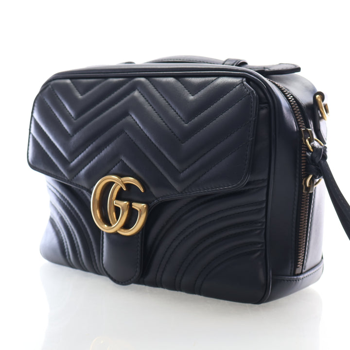 Gucci Calfskin Marmont Shoulder Bag