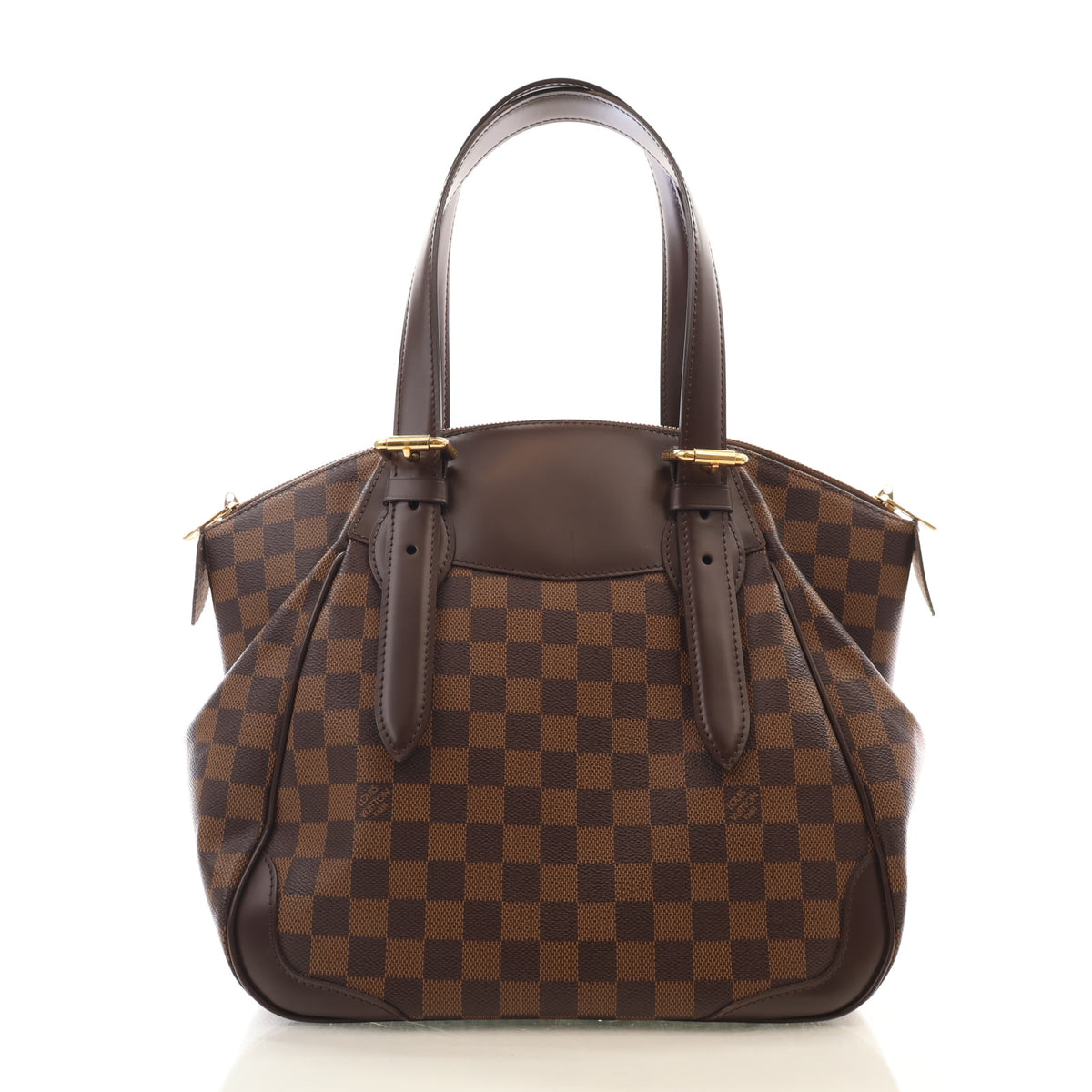 Pre-Owned Louis Vuitton MM Damier Ebene Verona, front view, photo 11 of 15