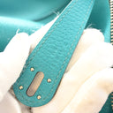 Hermes Bleu Paon Clemence L...