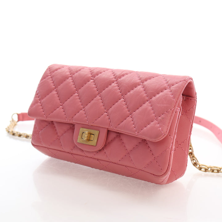 Chanel Aged Calfskin Reissue 2.55 Flap Belt Bag
