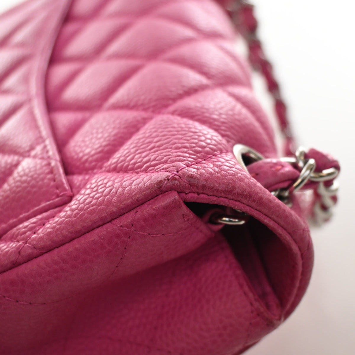 Chanel Mini Caviar Square Classic Flap Bag, photo 19 of 26