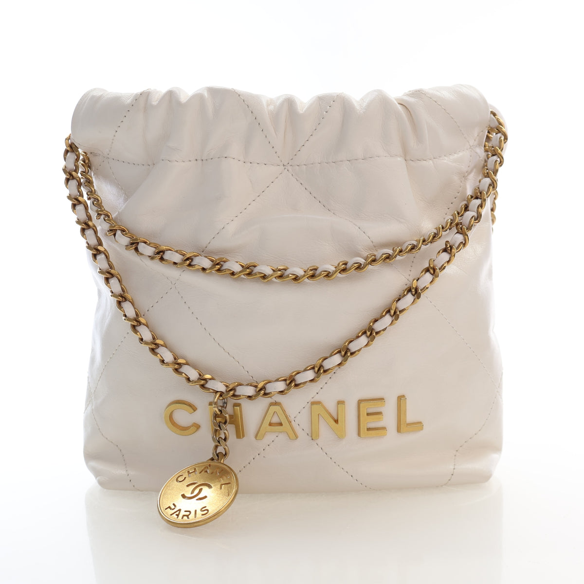 Chanel Mini Calfskin 22 Hobo, photo 1 of 18