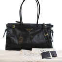 Prada Antiqued Leather Bonnie