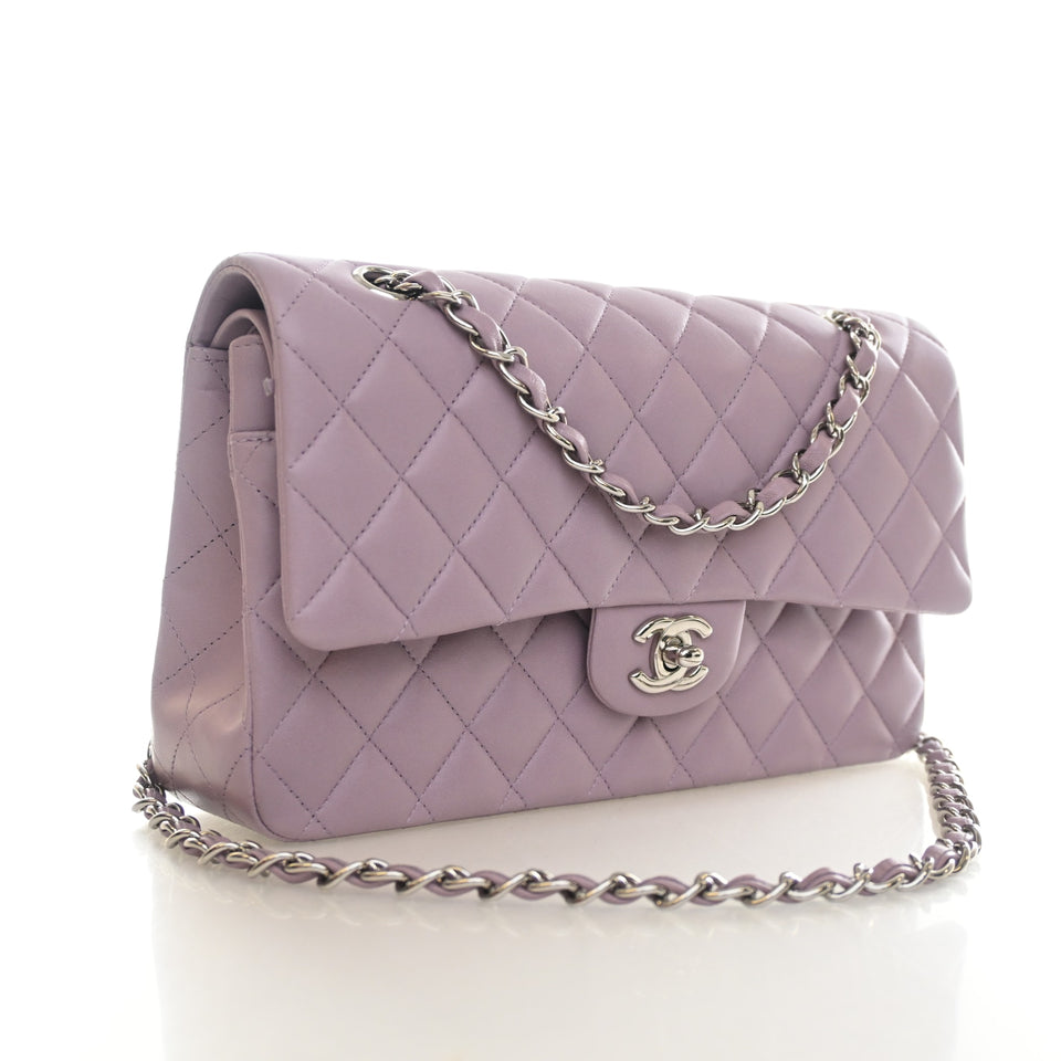Chanel Medium Lambskin Classic Double Flap Bag