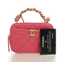 Chanel Mini Glazed Calfskin...
