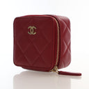 Chanel Mini Lambskin Vanity...