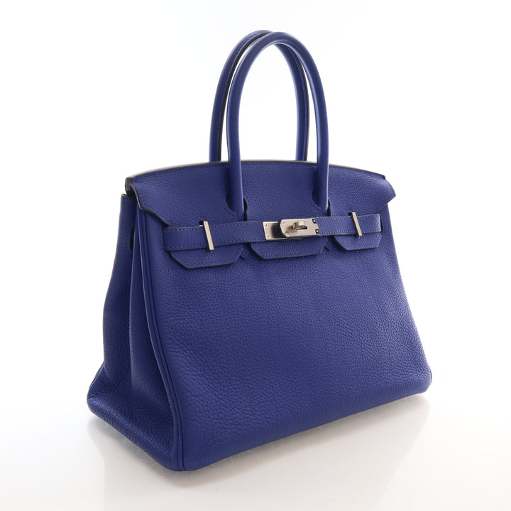 Hermes Royal Bleu Togo Birkin 30