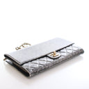 Chanel Cracked Metallic Cal...