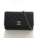Chanel Caviar Wallet On Cha...