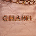 Chanel Medium Metallic Calf...