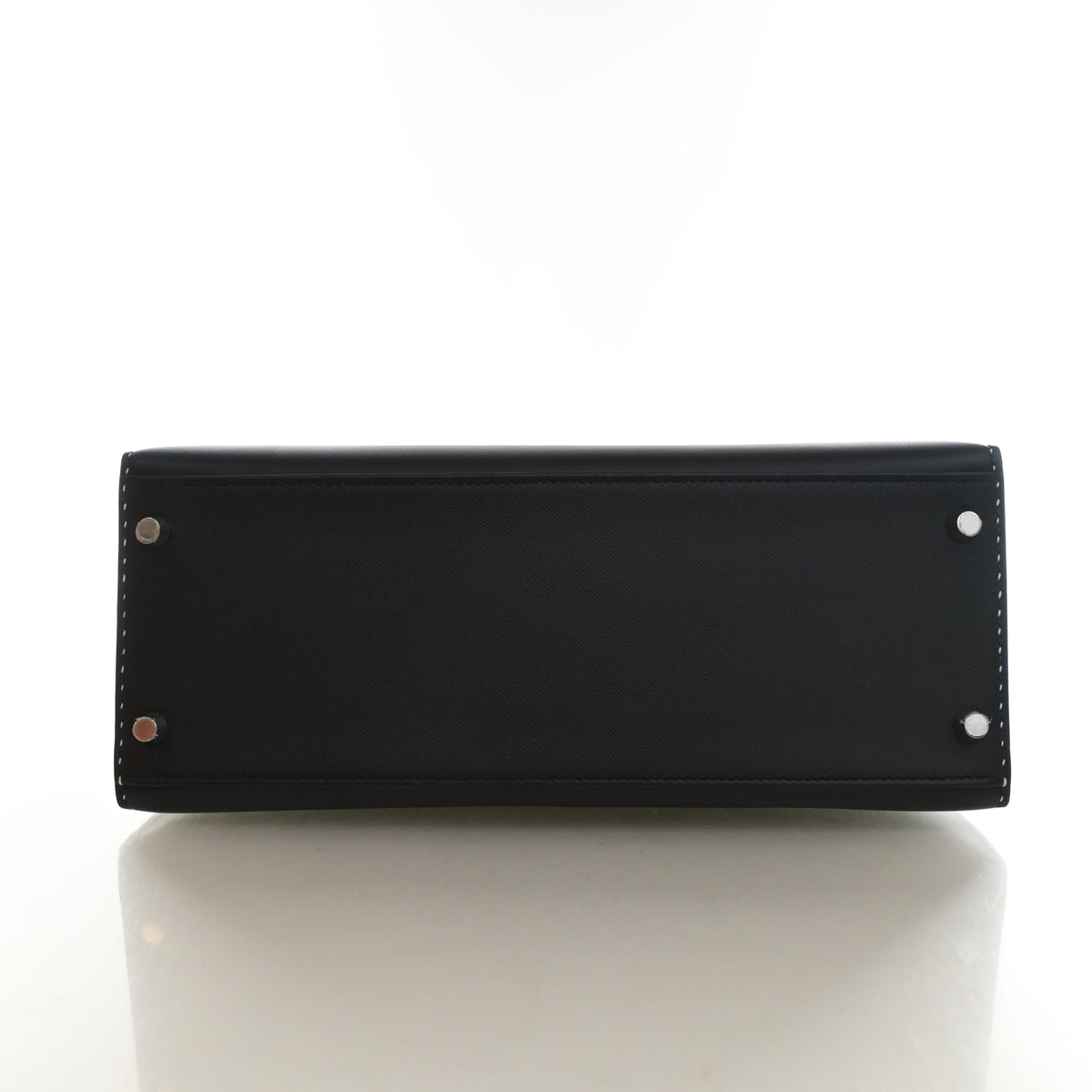 Hermes Noir Veau Monsieur Sellier Kelly 28, photo 9 of 16
