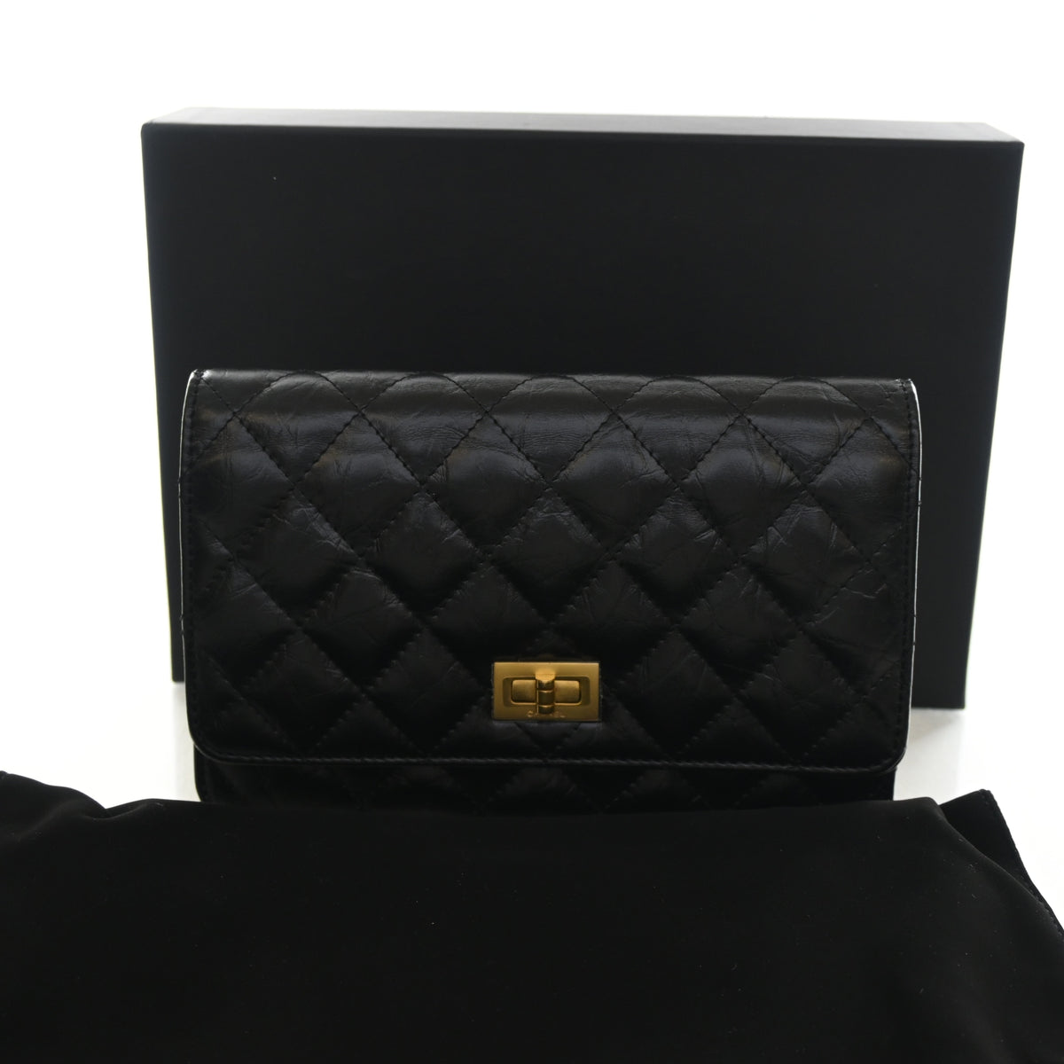 Chanel Aged Calfskin Reissue 2.55 Wallet On Chain (WOC), photo 14 of 14