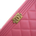 Chanel Lambskin Boy Double ...