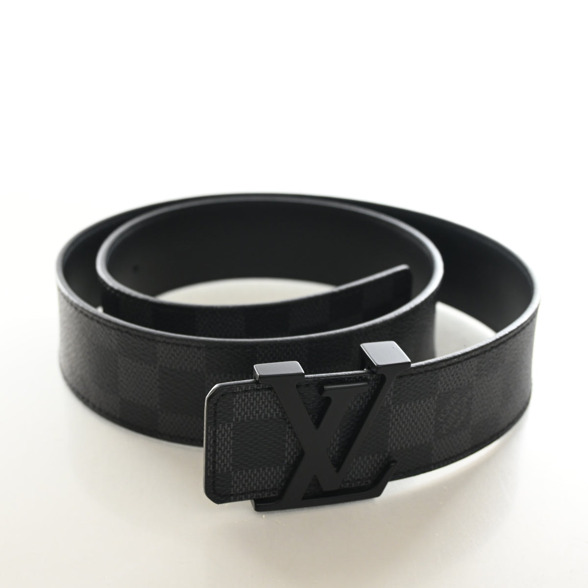 Louis Vuitton Damier Graphite Initiales Belt Sz 90/36, photo 3 of 8