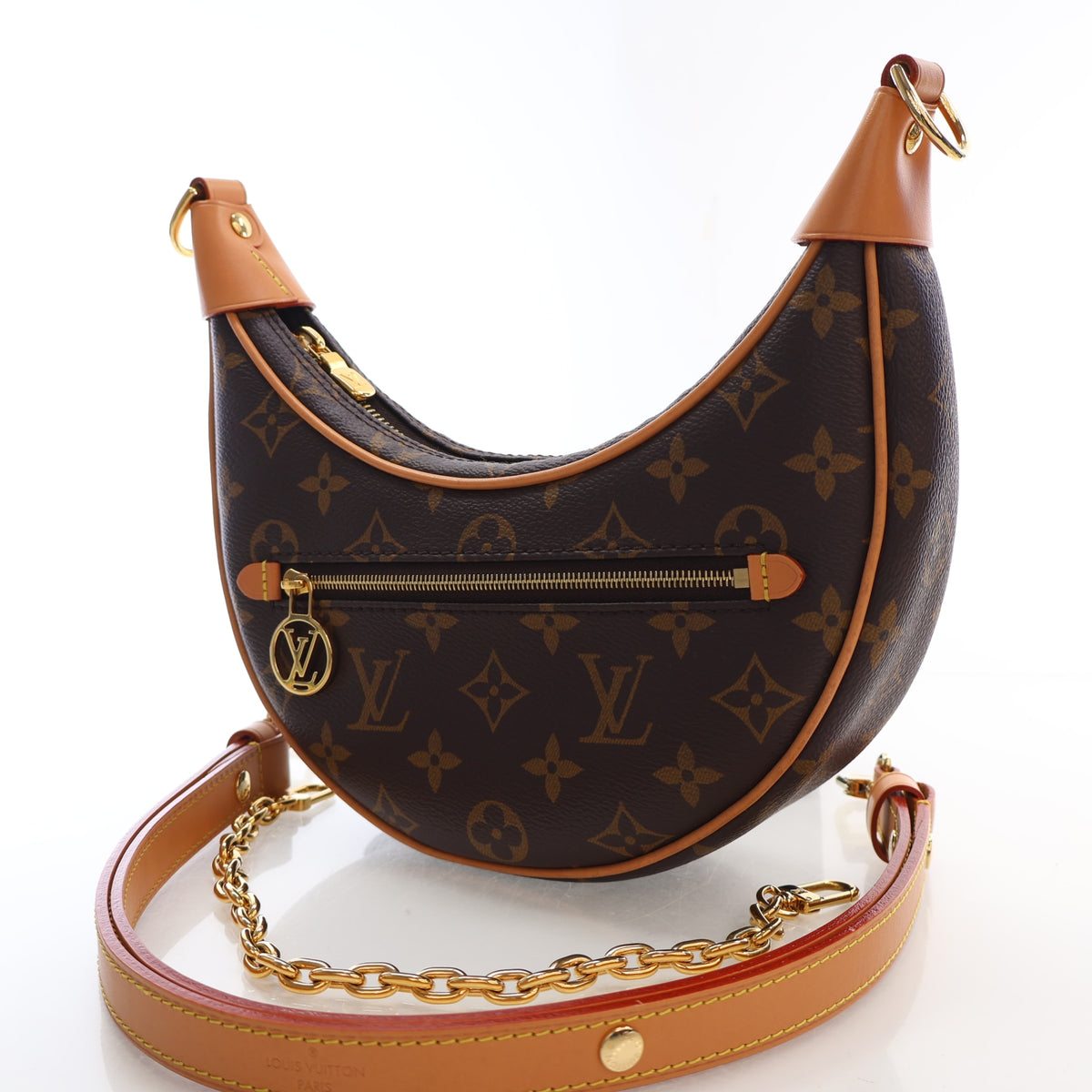 Pre-Owned Louis Vuitton Canvas Monogram Loop Bag, front view